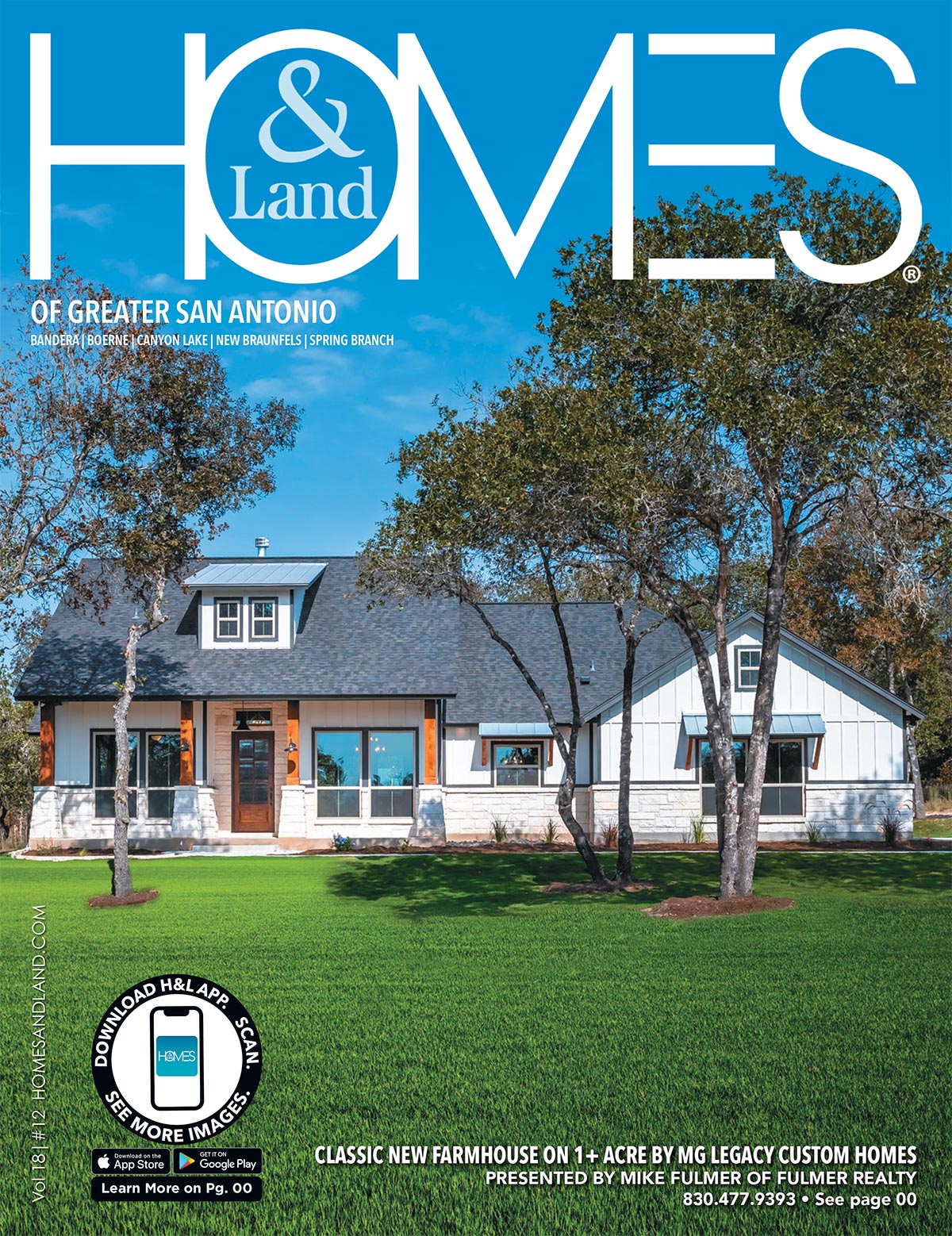 Homes & Land Magazine Cover Nov 2020