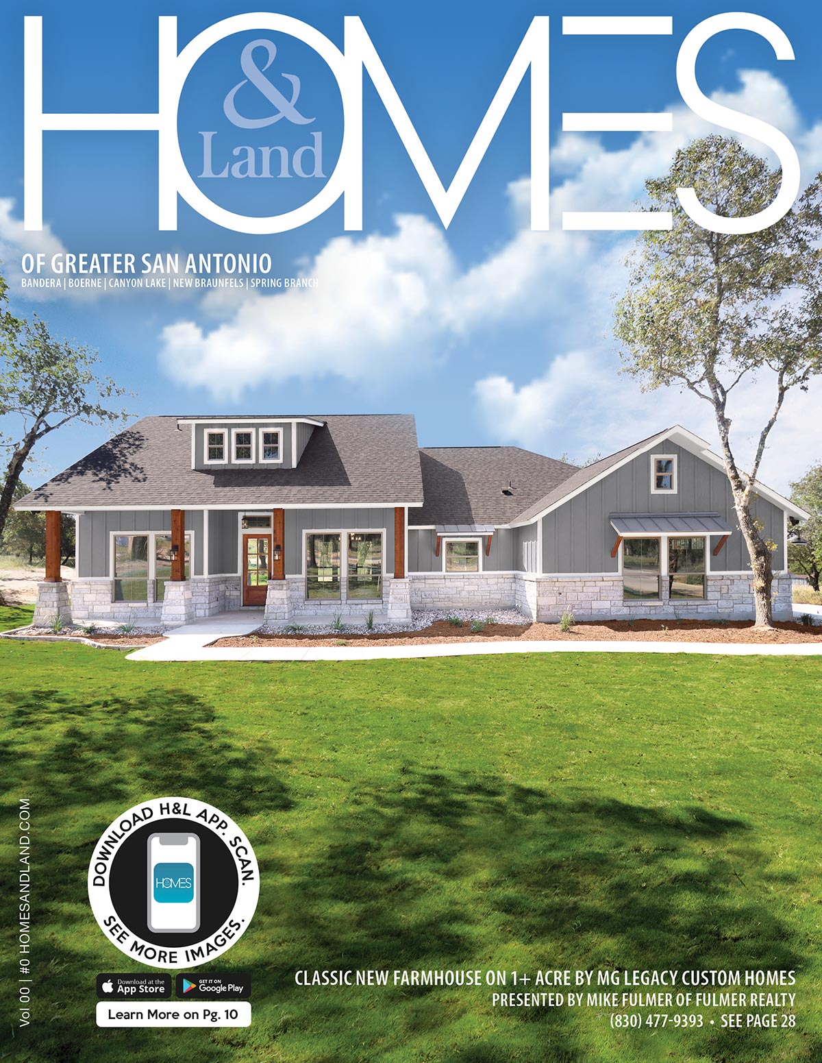 Homes & Land Magazine Cover Oct 2021